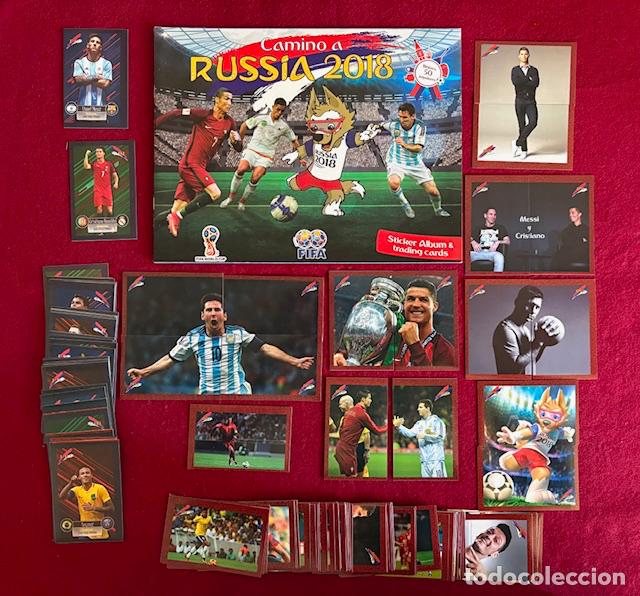 Cromos de F&uacute;tbol: ALBUM CAMINO A RUSIA 2018 (MEXICO) - COLECCION COMPLETA
