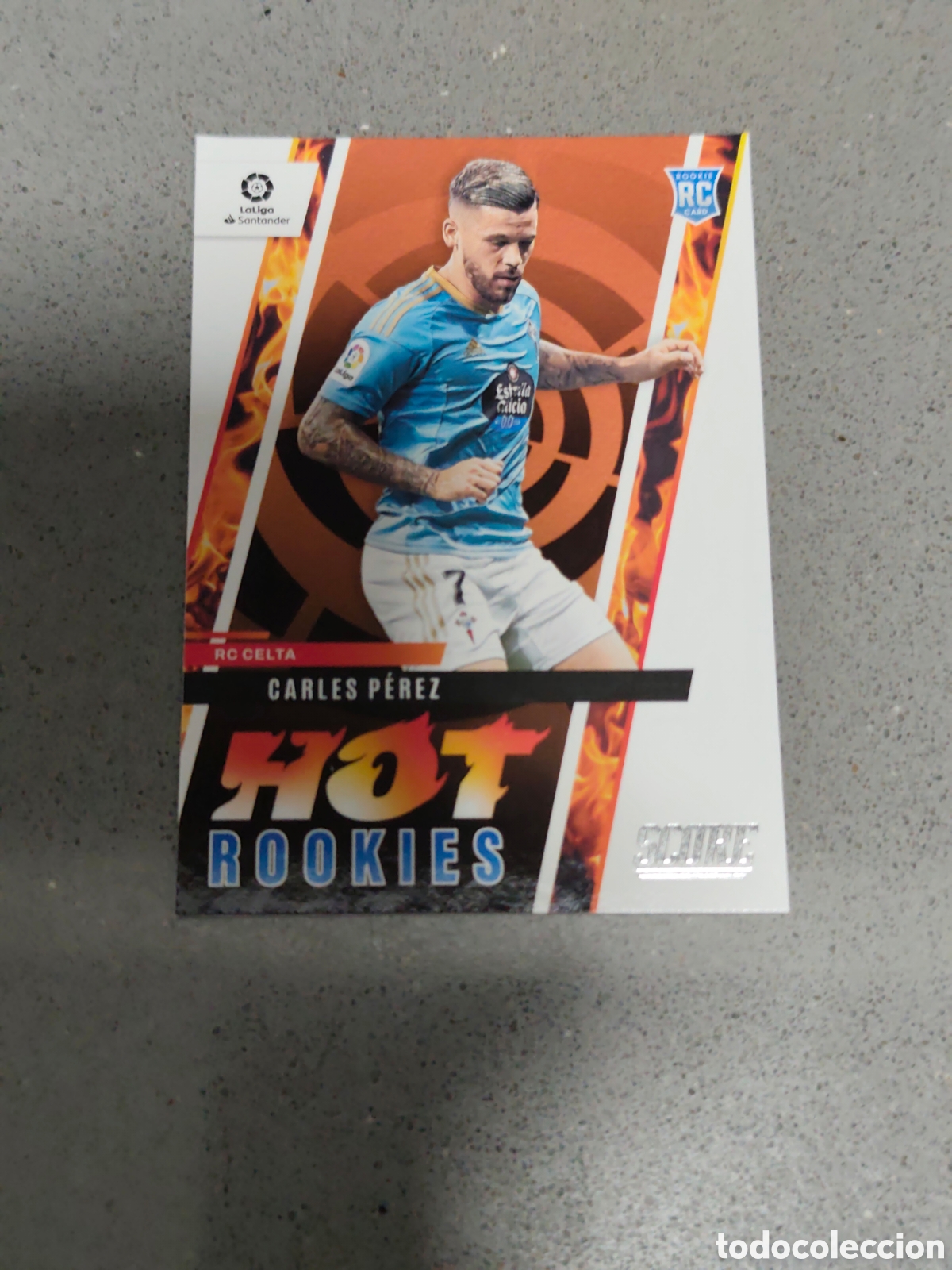 Cromos de F&uacute;tbol: HOT ROOKIES 5 CARLES P&Eacute;REZ CELTA VIGO SCORE LA LIGA 2022 2023 #1