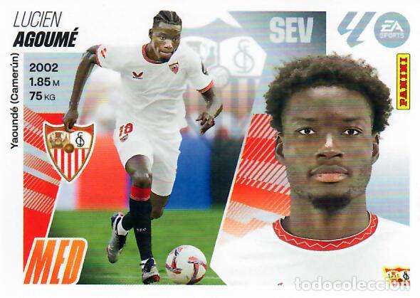 Cromos de F&uacute;tbol: CROMO PANINI LIGA ESTE 2025-26 (25 - 26) - N&ordm; 13 - AGOUM&Eacute; - SEVILLA