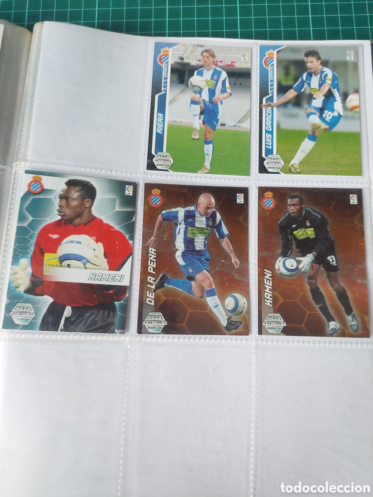 Football Stickers: ESPA&Ntilde;OL F&Uacute;TBOL MEGA CRACKS PANINI 2005/2006 FICHAJES
