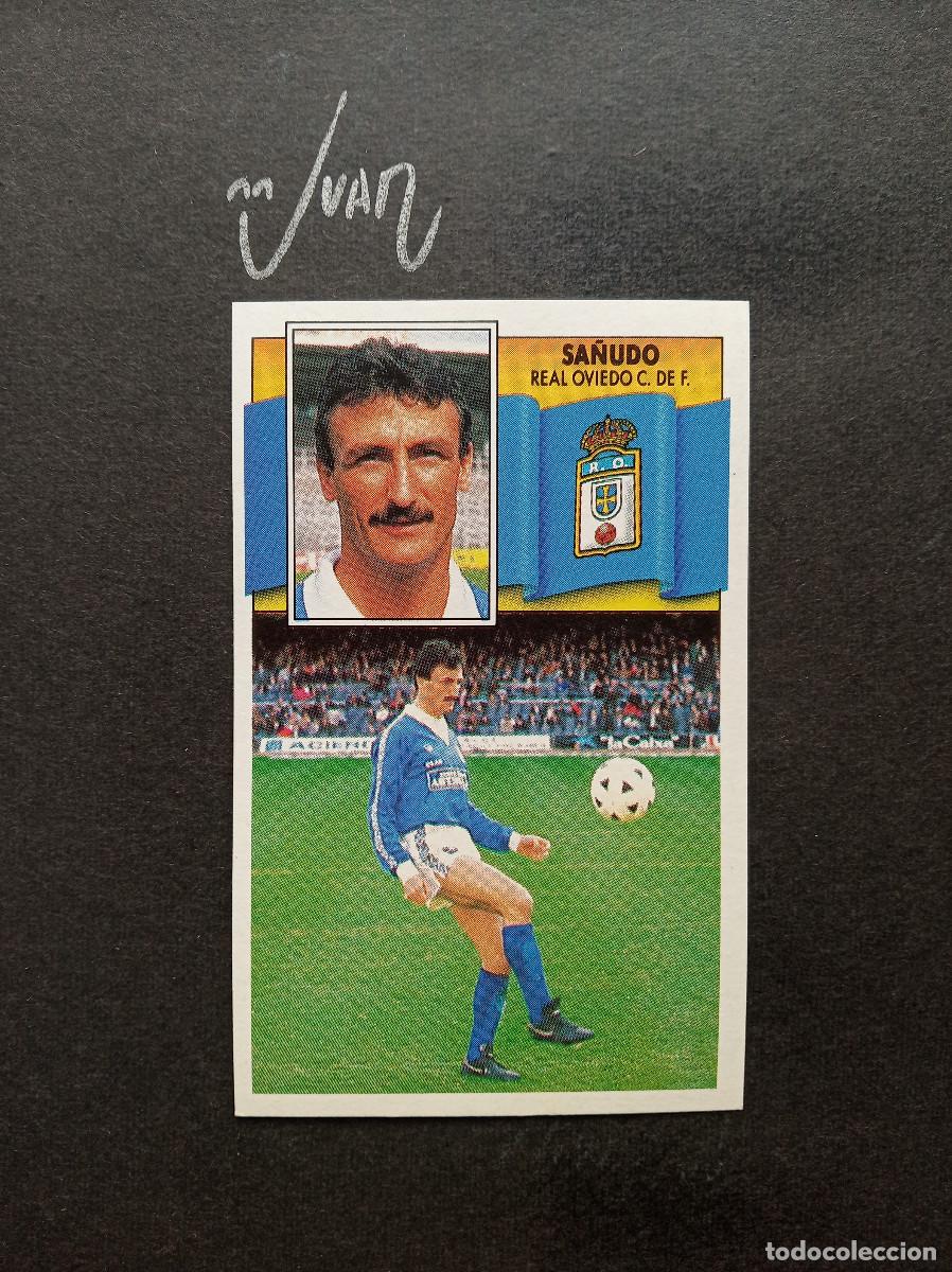 Cromos de Futebol: SA&Ntilde;UDO REAL OVIEDO ⚽ EDICIONES ESTE &reg; 1990 1991 LIGA 90 91 SIN PEGAR NUNCA PEGADO NUEVO