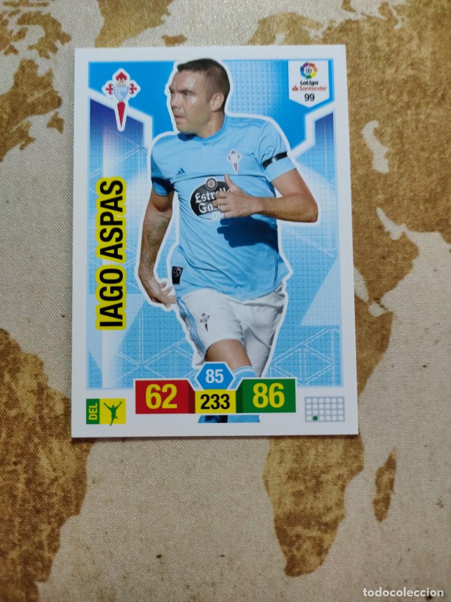 Cromos de f&uacute;tbol: Adrenalyn Celta 99 IAGO ASPAS 2018-19 - Foto 1