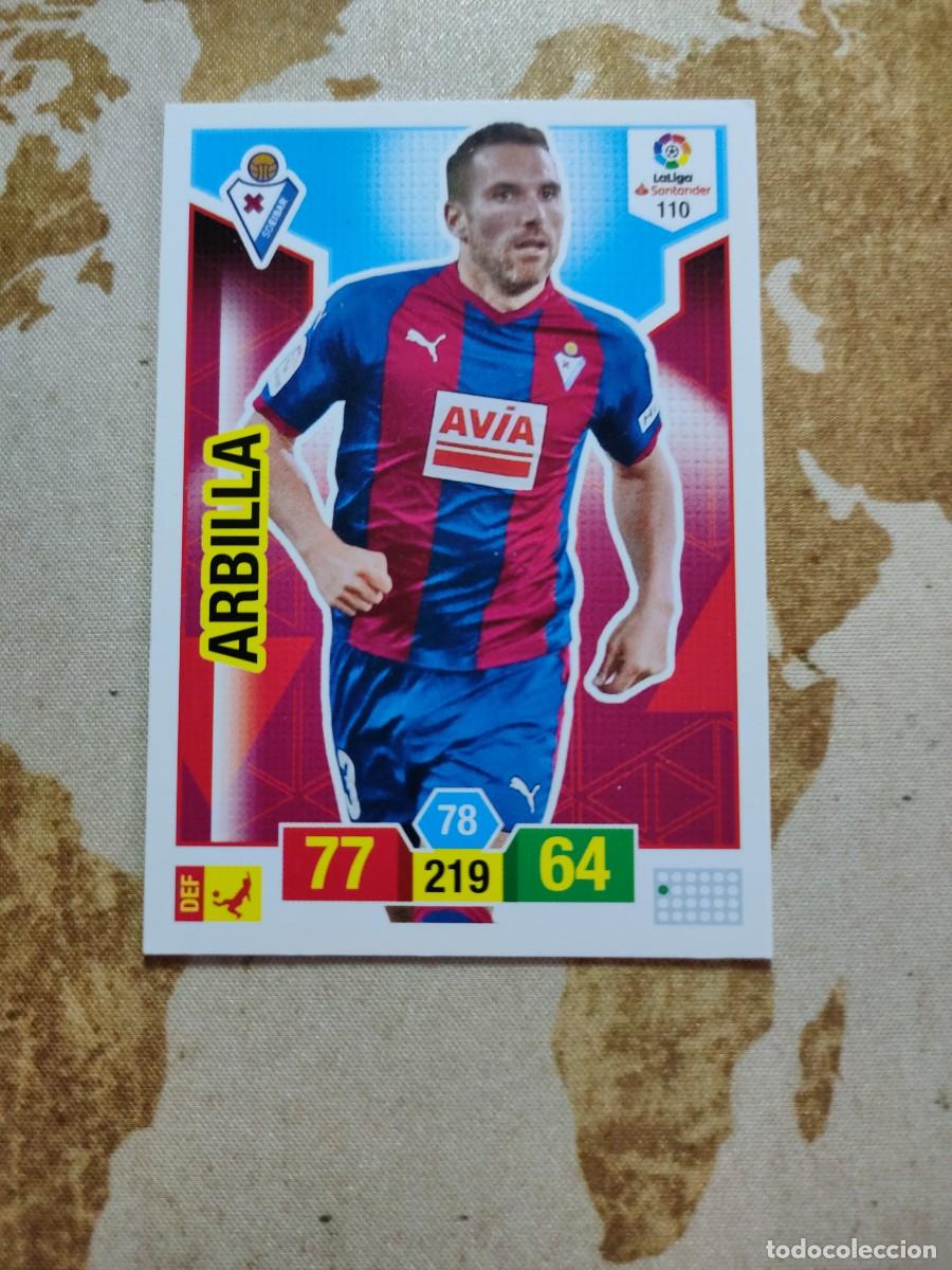 Cromos de f&uacute;tbol: Adrenalyn Eibar 110 ARBILLA 2018-19 - Foto 1