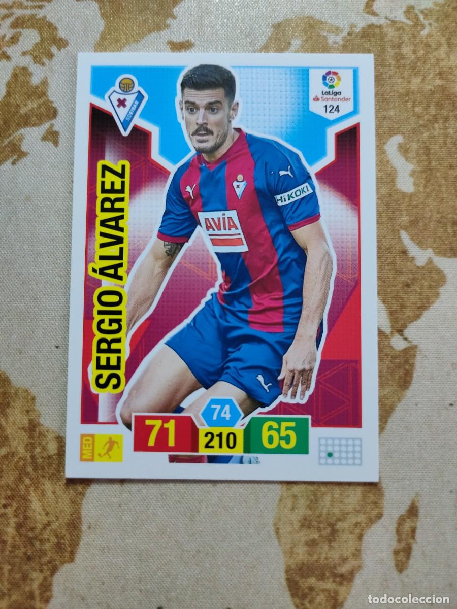 Cromos de f&uacute;tbol: Adrenalyn Eibar 124 SERGIO &Aacute;LVAREZ 2018-19 - Foto 1