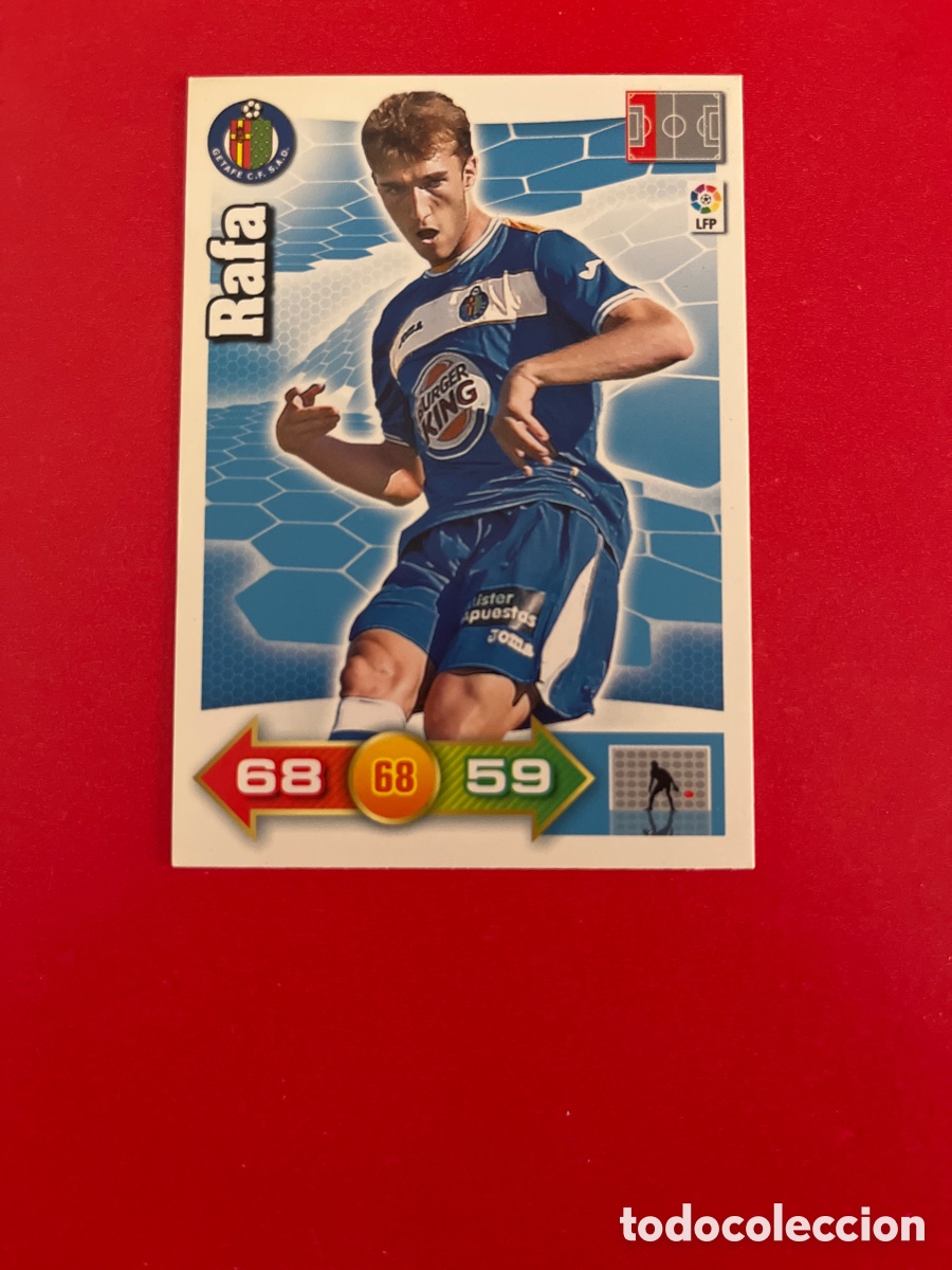 Cartes &agrave; collectionner de Football: RAFA GETAFE 112 ADRENALYN 2010 2011 PANINI XL 10 11 CARTA CROMO FUTBOL