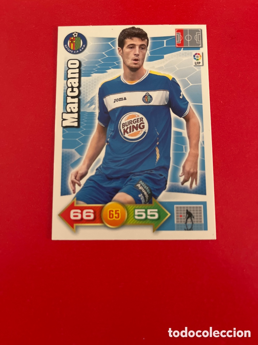 Cromos de f&uacute;tbol: MARCANO GETAFE 114 ADRENALYN 2010 2011 PANINI XL 10 11 CARTA CROMO FUTBOL