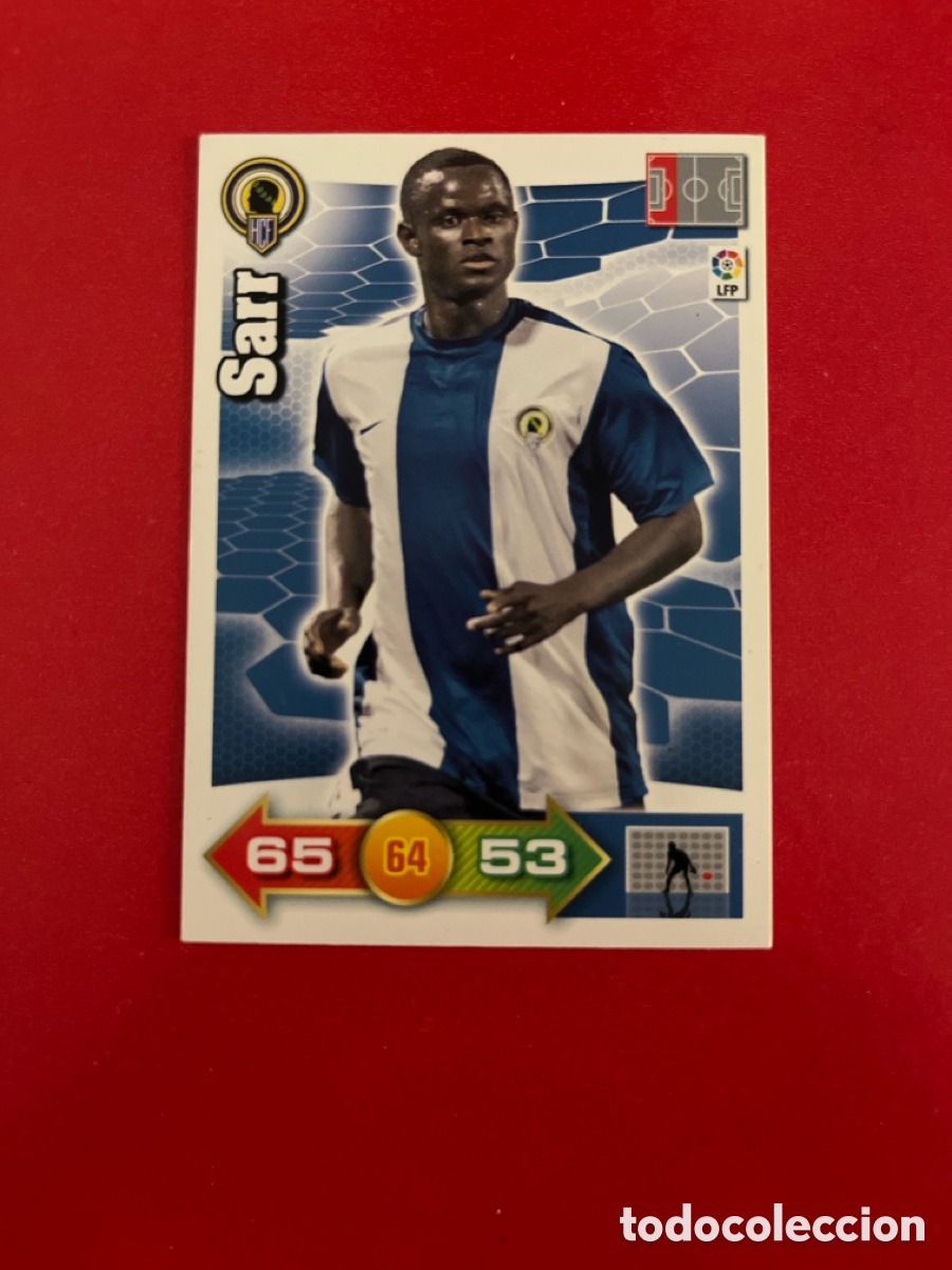 Cromos de f&uacute;tbol: SARR HERCULES 131 ADRENALYN 2010 2011 PANINI XL 10 11 CARTA CROMO FUTBOL