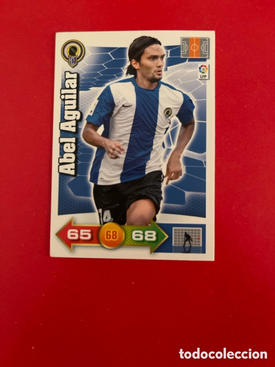 Cromos de F&uacute;tbol: ABEL AGUILAR HERCULES 136 ADRENALYN 2010 2011 PANINI XL 10 11 CARTA CROMO FUTBOL