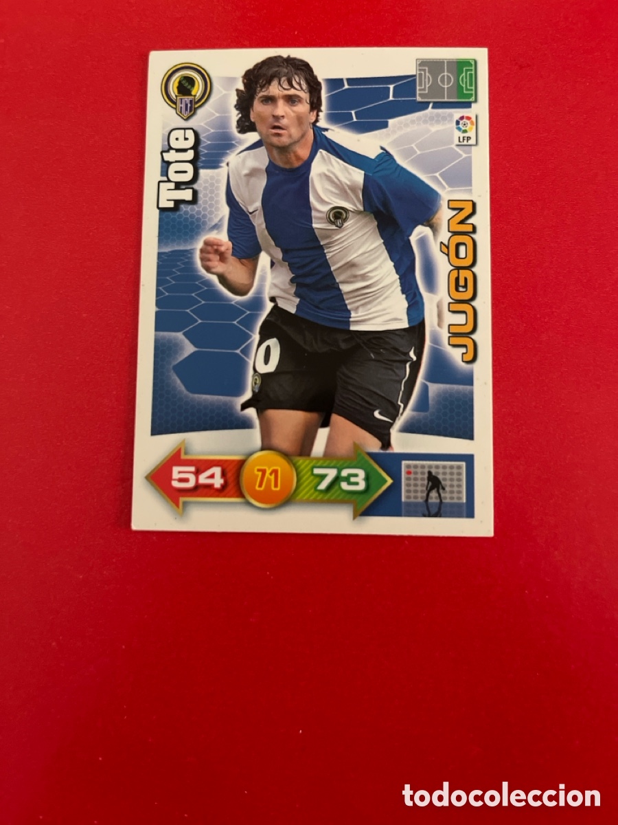 Cromos de F&uacute;tbol: TOTE JUGON HERCULES 141 ADRENALYN 2010 2011 PANINI XL 10 11 CARTA CROMO FUTBOL