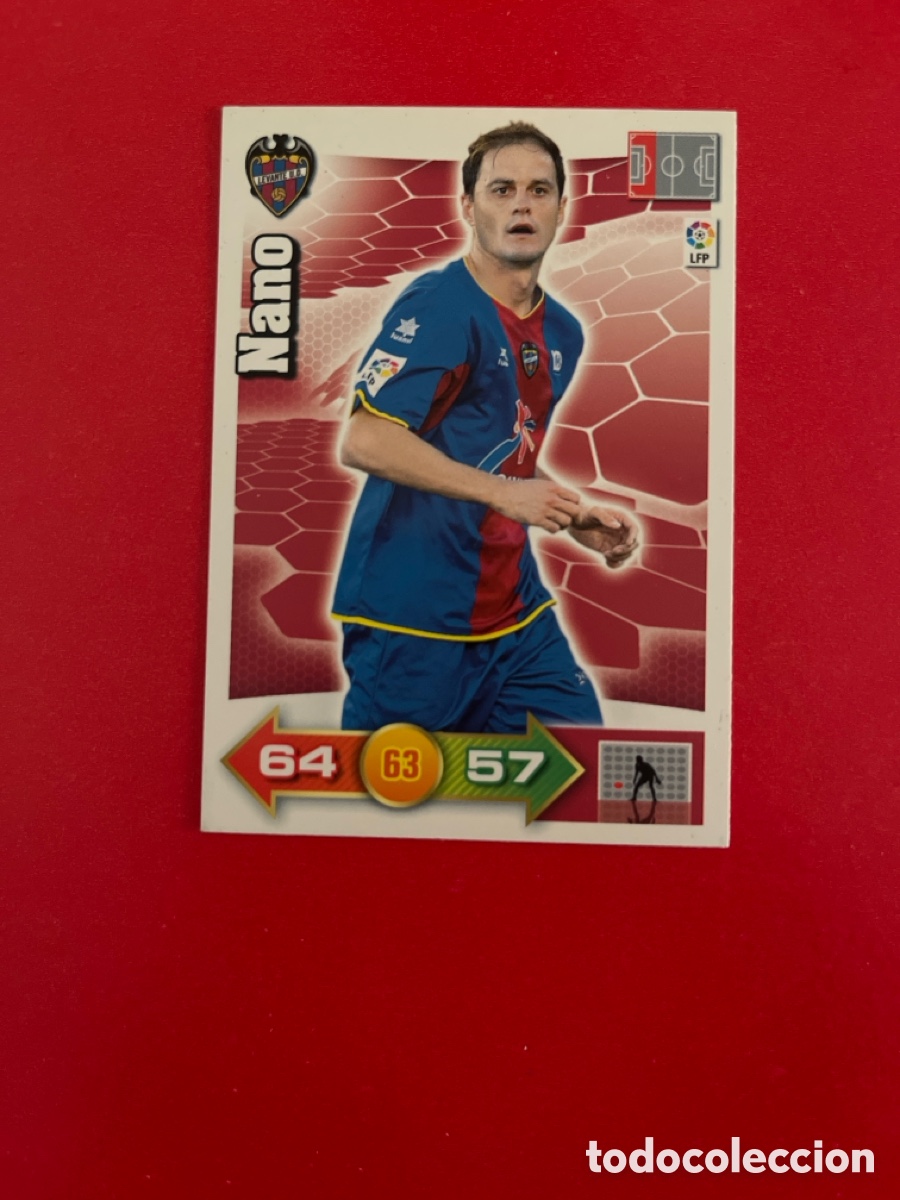 Cromos de Futebol: NANO LEVANTE U.D. 147 ADRENALYN 2010 2011 PANINI XL 10 11 CARTA CROMO FUTBOL
