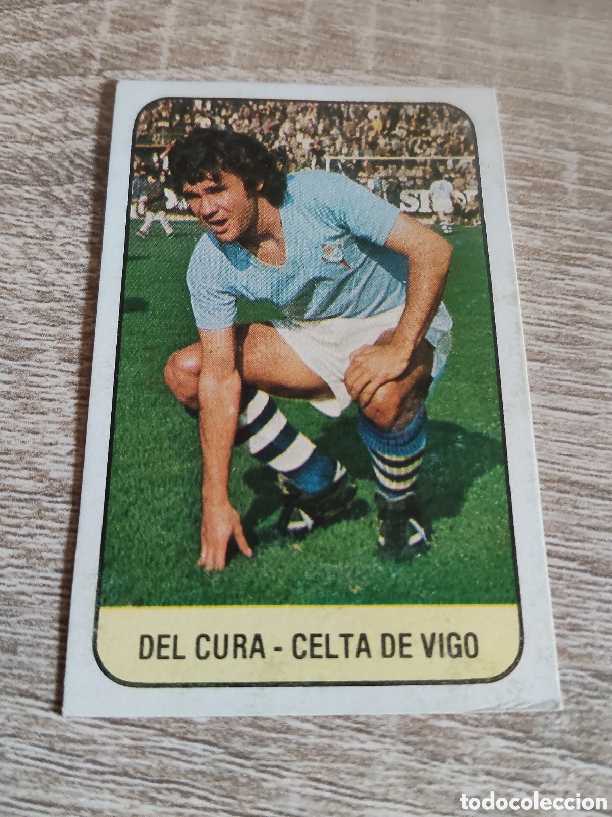 Cromos de F&uacute;tbol: Del Cura Celta de Vigo liga 1978 1979 78 79 ediciones este