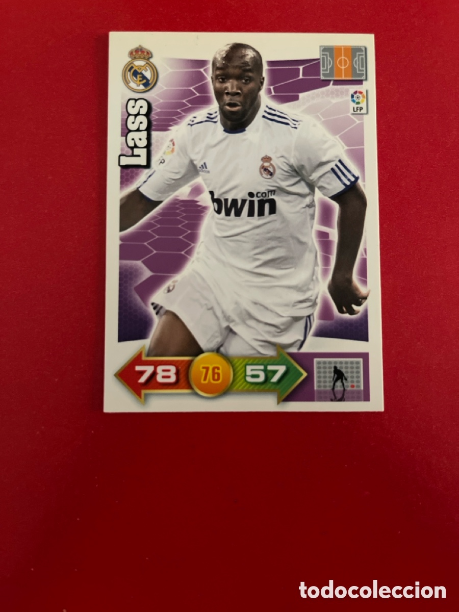 Cromos de F&uacute;tbol: LASS REAL MADRID 172 ADRENALYN 2010 2011 PANINI XL 10 11 CARTA CROMO FUTBOL