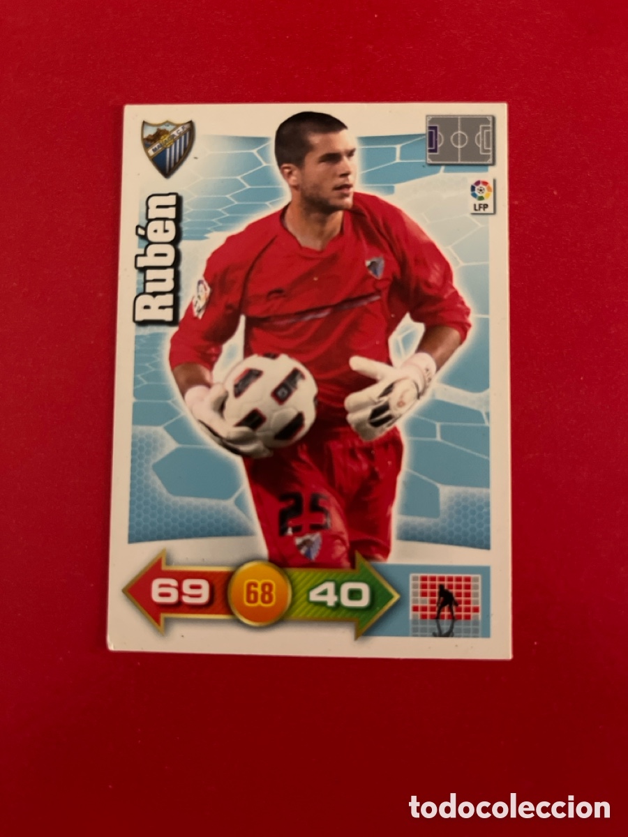 Cromos de Futebol: RUBEN MALAGA 181 ADRENALYN 2010 2011 PANINI XL 10 11 CARTA CROMO FUTBOL