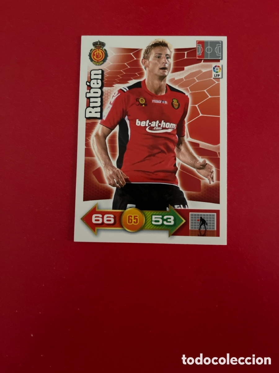 Cromos de F&uacute;tbol: RUBEN MALLORCA 203 ADRENALYN 2010 2011 PANINI XL 10 11 CARTA CROMO FUTBOL