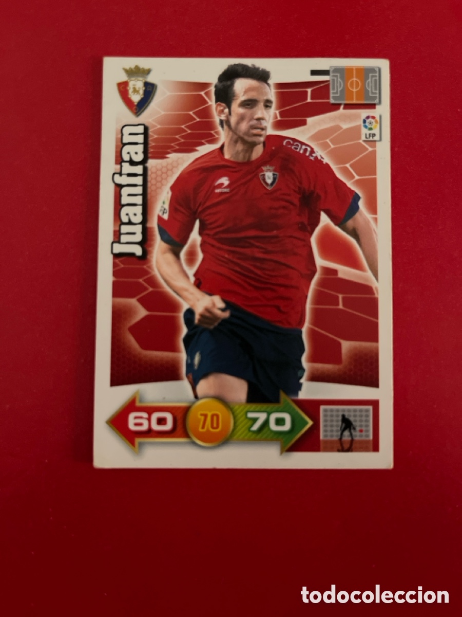 Figurine di Calcio: JUANFRAN OSASUNA 229 ADRENALYN 2010 2011 PANINI XL 10 11 CARTA CROMO FUTBOL