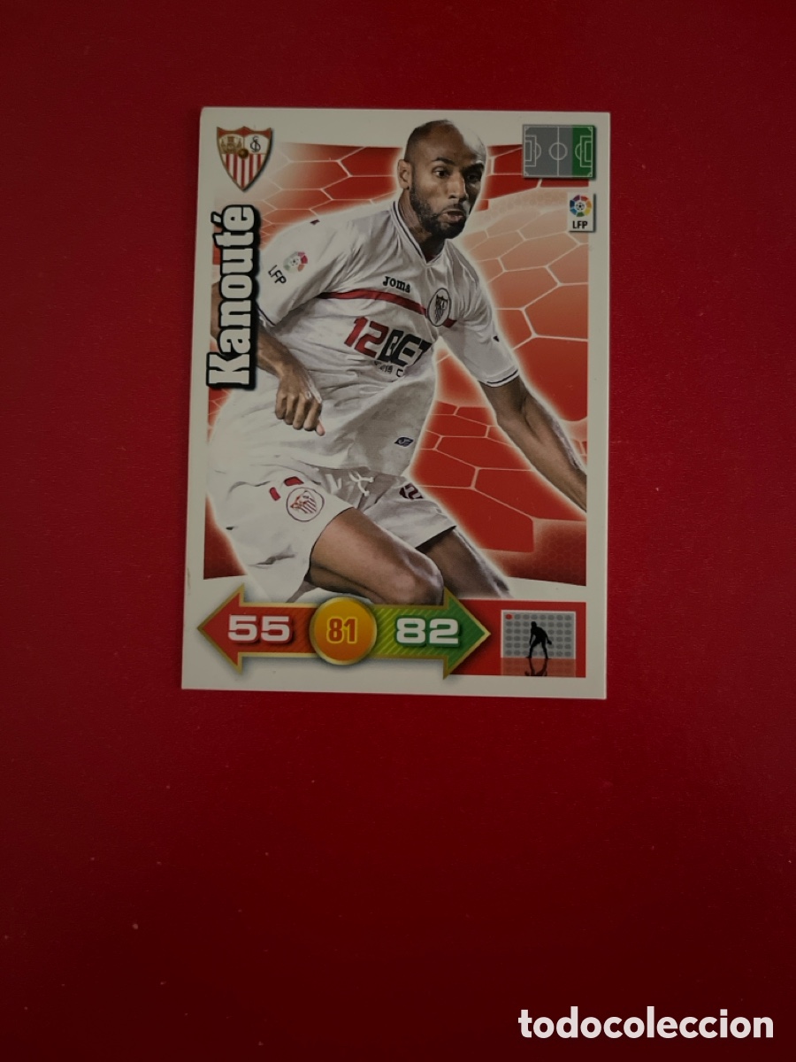 Figurine di Calcio: KANOUTE SEVILLA 286 ADRENALYN 2010 2011 PANINI XL 10 11 CARTA CROMO FUTBOL