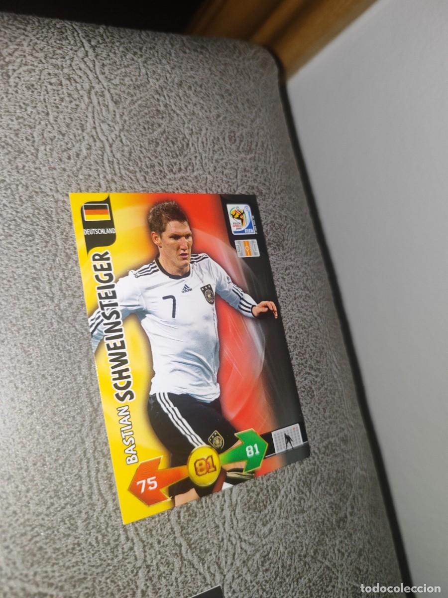 Cromos de f&uacute;tbol: MUNDIAL 2010 ADRENALYN XL BASTIAN SCHWEINSTEIGER ALEMANIA PANINI SUD&Aacute;FRICA WORLD CUP 10
