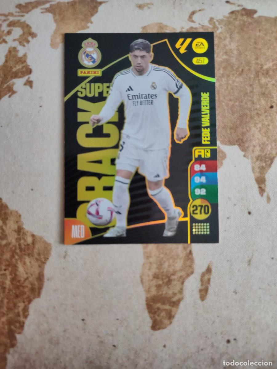 Figurine di Calcio: Adrenalyn XL S&Uacute;PER CRACK 457 FEDE VALVERDE 2024-25