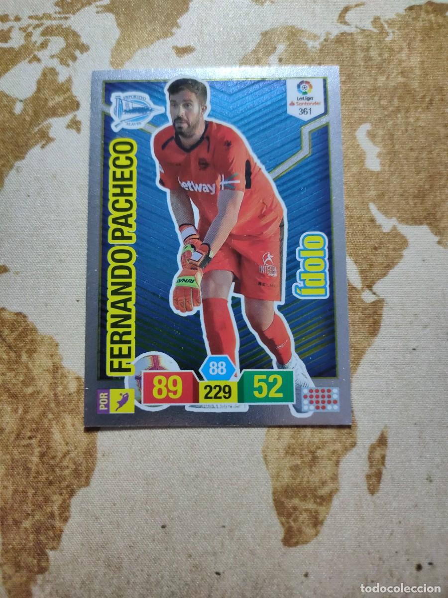 Figurine di Calcio: Adrenalyn &Iacute;dolo 361 FRENANDO PACHECO 2018-19