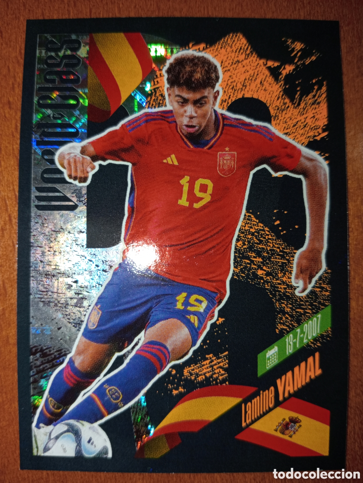 Cromos de F&uacute;tbol: Lamine Yamal n&deg;383 RISING STAR Fifa World Class 2024 Espa&ntilde;a