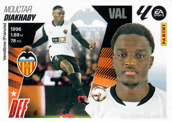 Cromos de F&uacute;tbol: CROMO PANINI LIGA ESTE 2025-26 (25 - 26) - N&ordm; 7 - DIAKHABY - VALENCIA