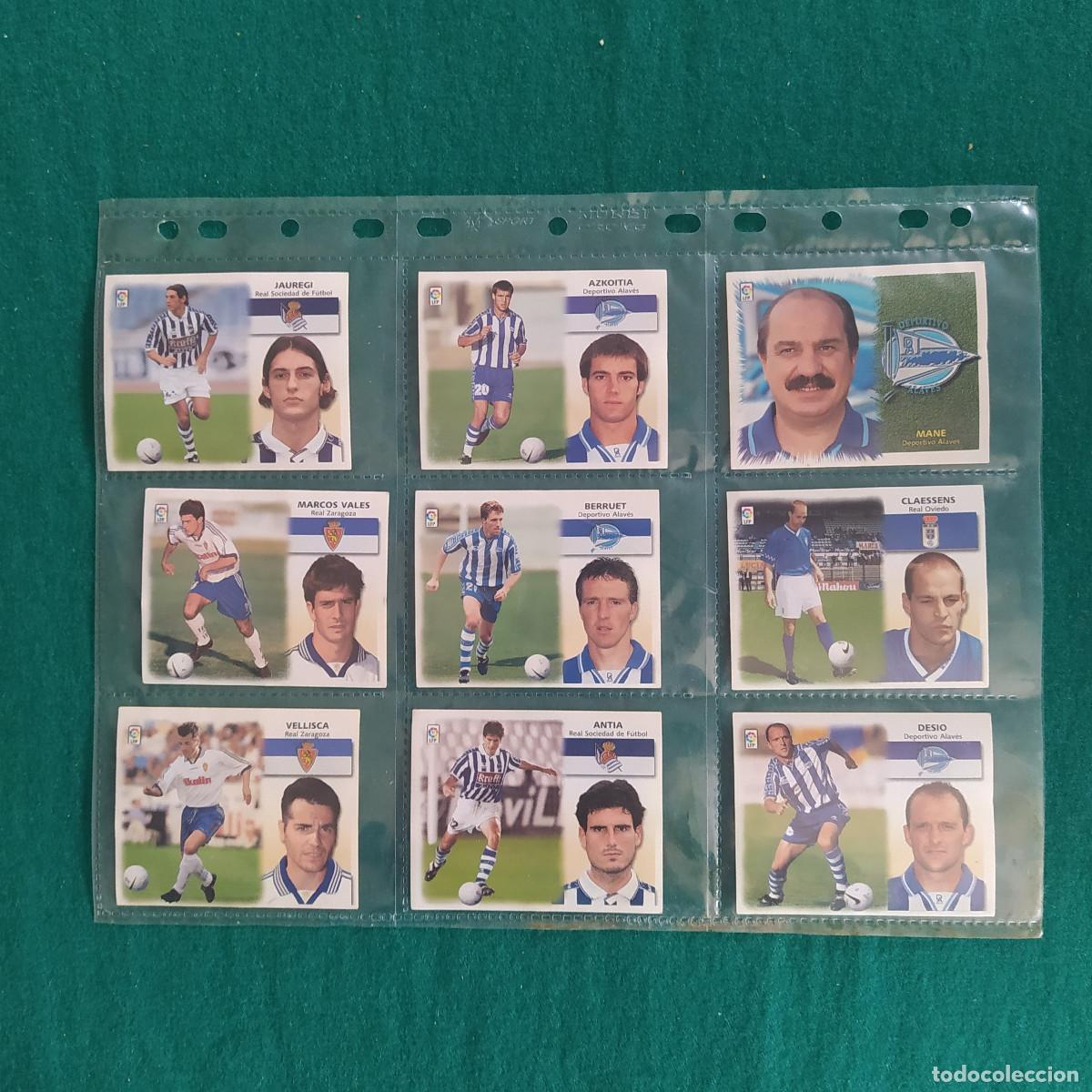 Cromos de f&uacute;tbol: 9 CROMOS LIGA ESTE 1999 2000 - Foto 1