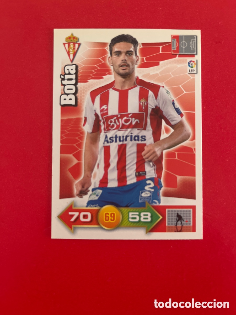 Cromos de F&uacute;tbol: BOTIA SPORTING DE GIJON 291 ADRENALYN 2010 2011 PANINI XL 10 11 CARTA CROMO FUTBOL
