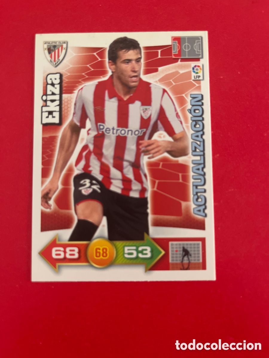 Cromos de f&uacute;tbol: EKIZA 429 ATHLETIC CLUB ACTUALIZACION ADRENALYN 2010 2011 PANINI XL 10 11 CARTA CROMO FUTBOL
