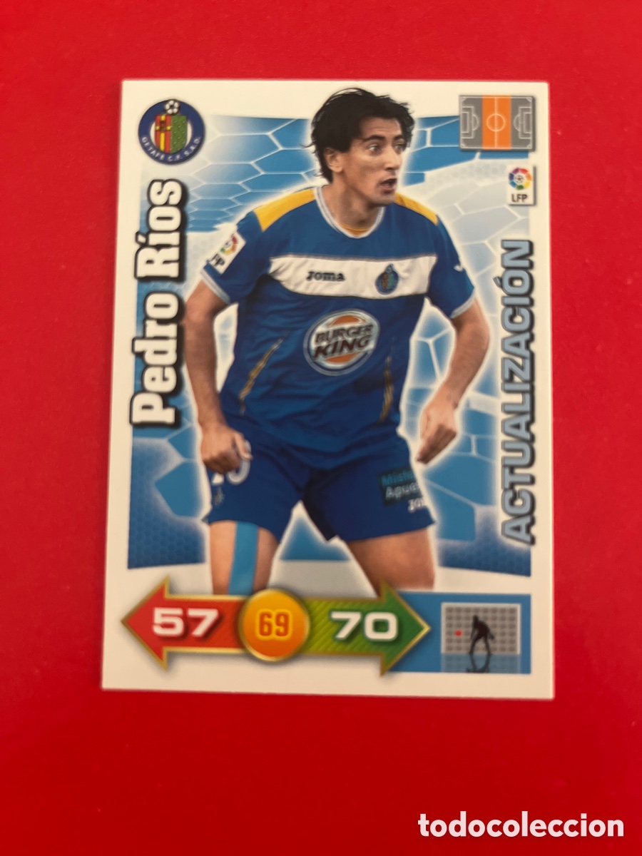 Cromos de F&uacute;tbol: PEDRO RIOS 433 GETAFE ACTUALIZACION ADRENALYN 2010 2011 PANINI XL 10 11 CARTA CROMO FUTBOL