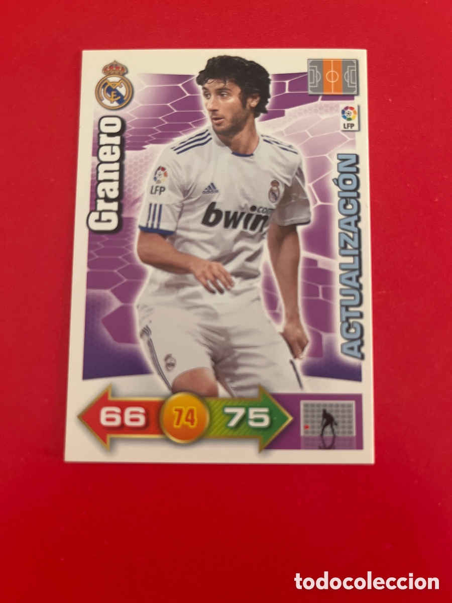 Cromos de f&uacute;tbol: GRANERO 436 REAL MADRID ACTUALIZACION ADRENALYN 2010 2011 PANINI XL 10 11 CARTA CROMO FUTBOL