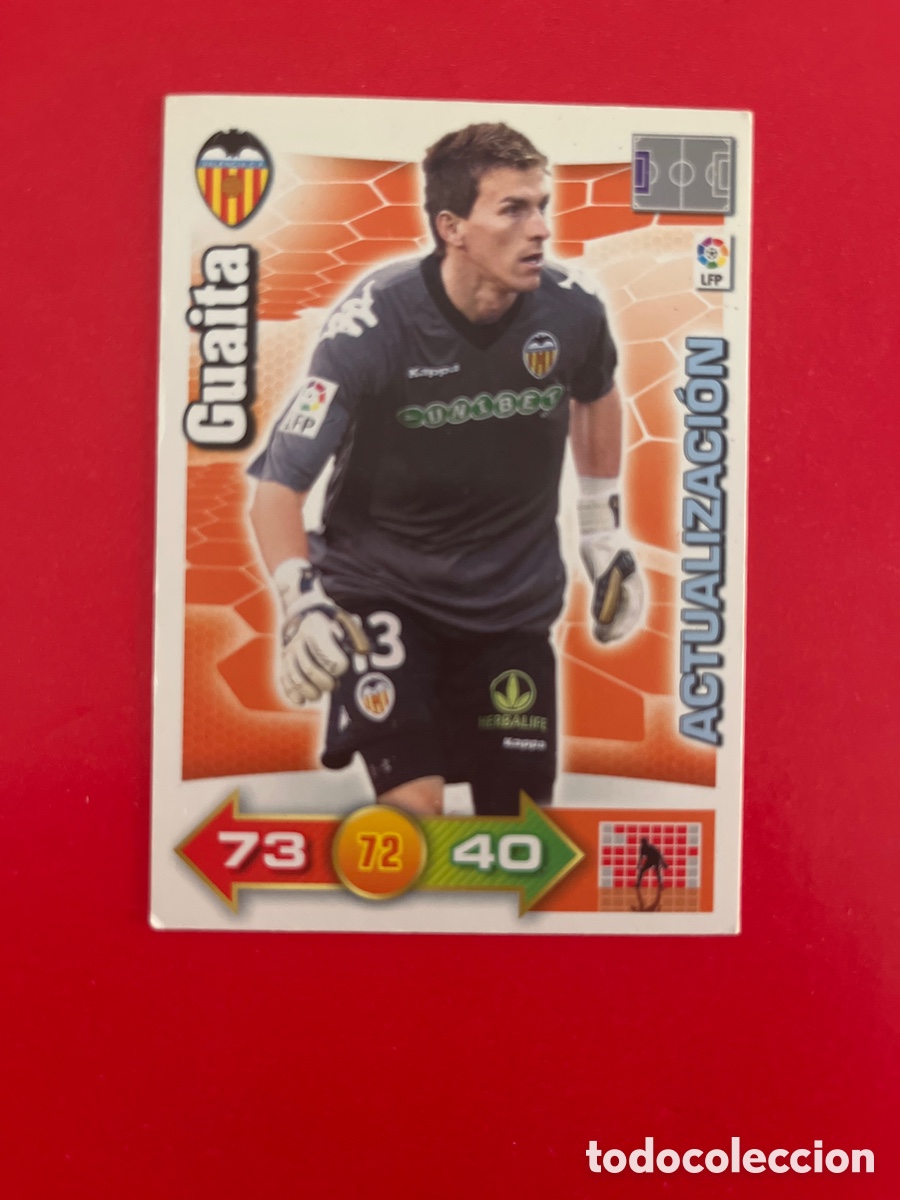 Cromos de Futebol: GUAITA 440 VALENCIA C.F. ACTUALIZACION ADRENALYN 2010 2011 PANINI XL 10 11 CARTA CROMO FUTBOL