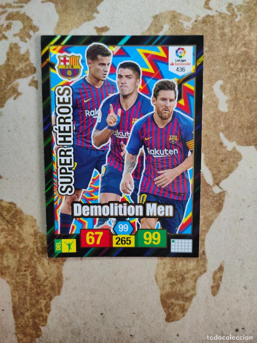 Cromos de Futebol: Adrenalyn S&uacute;per H&eacute;roes 436 Demolition Men 2018-19