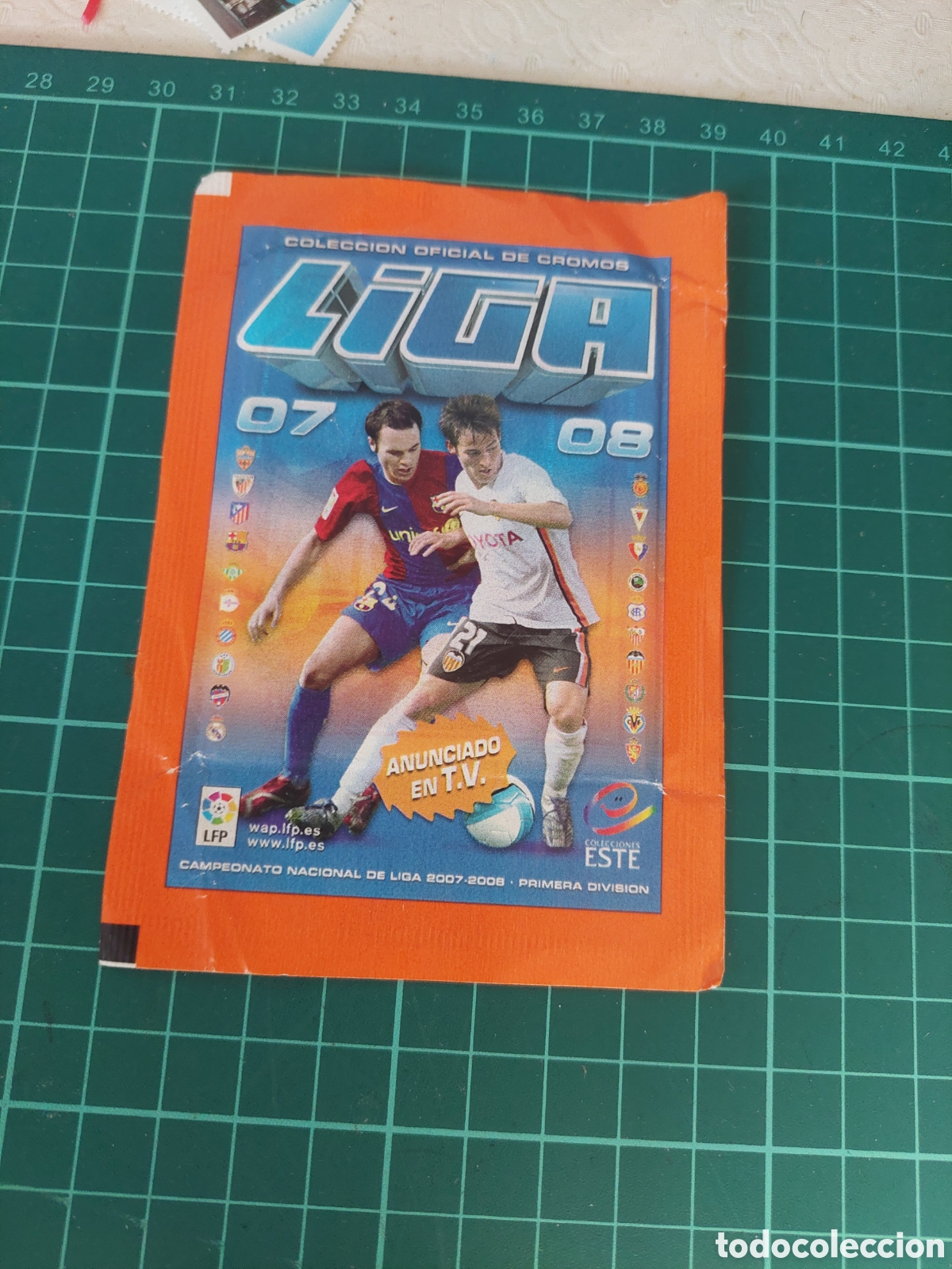 Cromos de f&uacute;tbol: LIGA 2007/2008 F&Uacute;TBOL CTOMOS ESTE SOBRE CON CROMOS