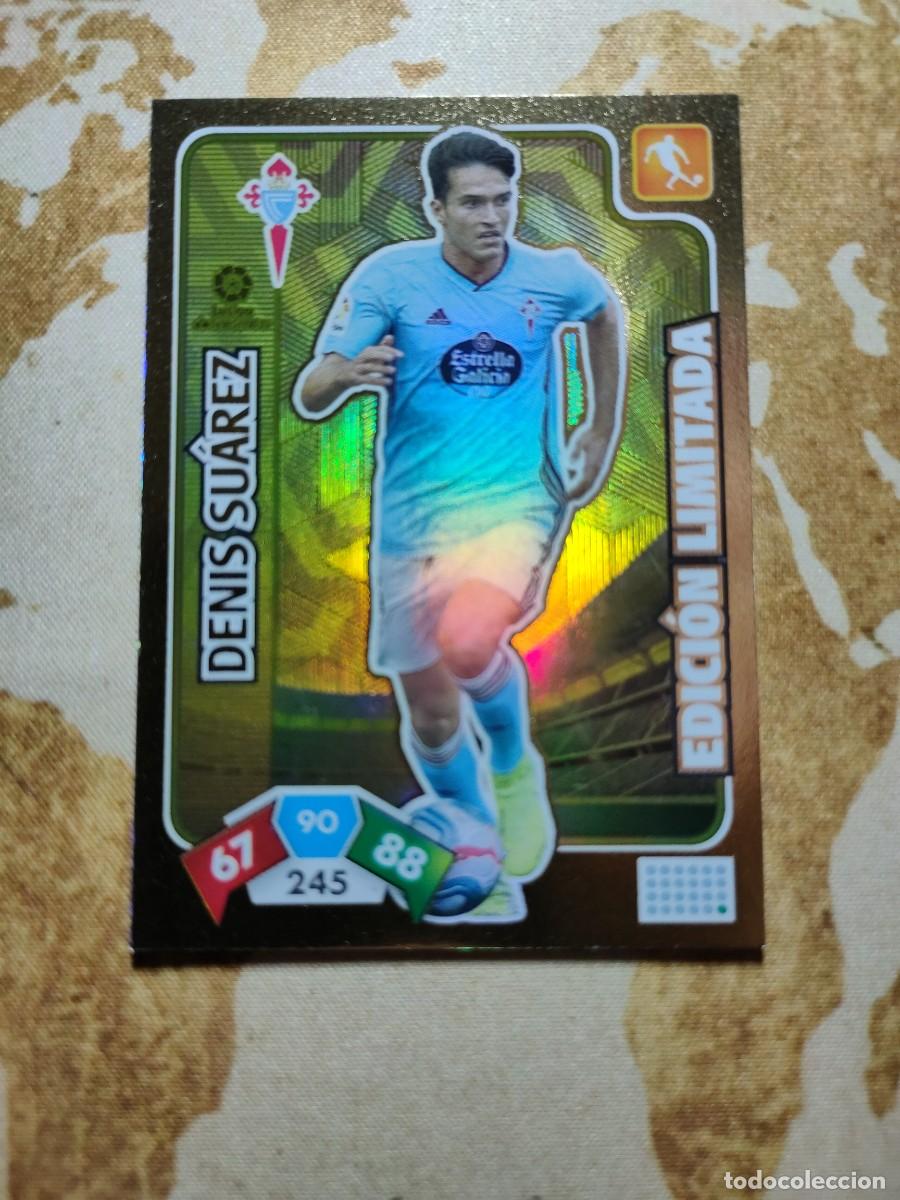 Cromos de f&uacute;tbol: Adrenalyn Edici&oacute;n Limitada DENIS SU&Aacute;REZ 2019-20 - Foto 1