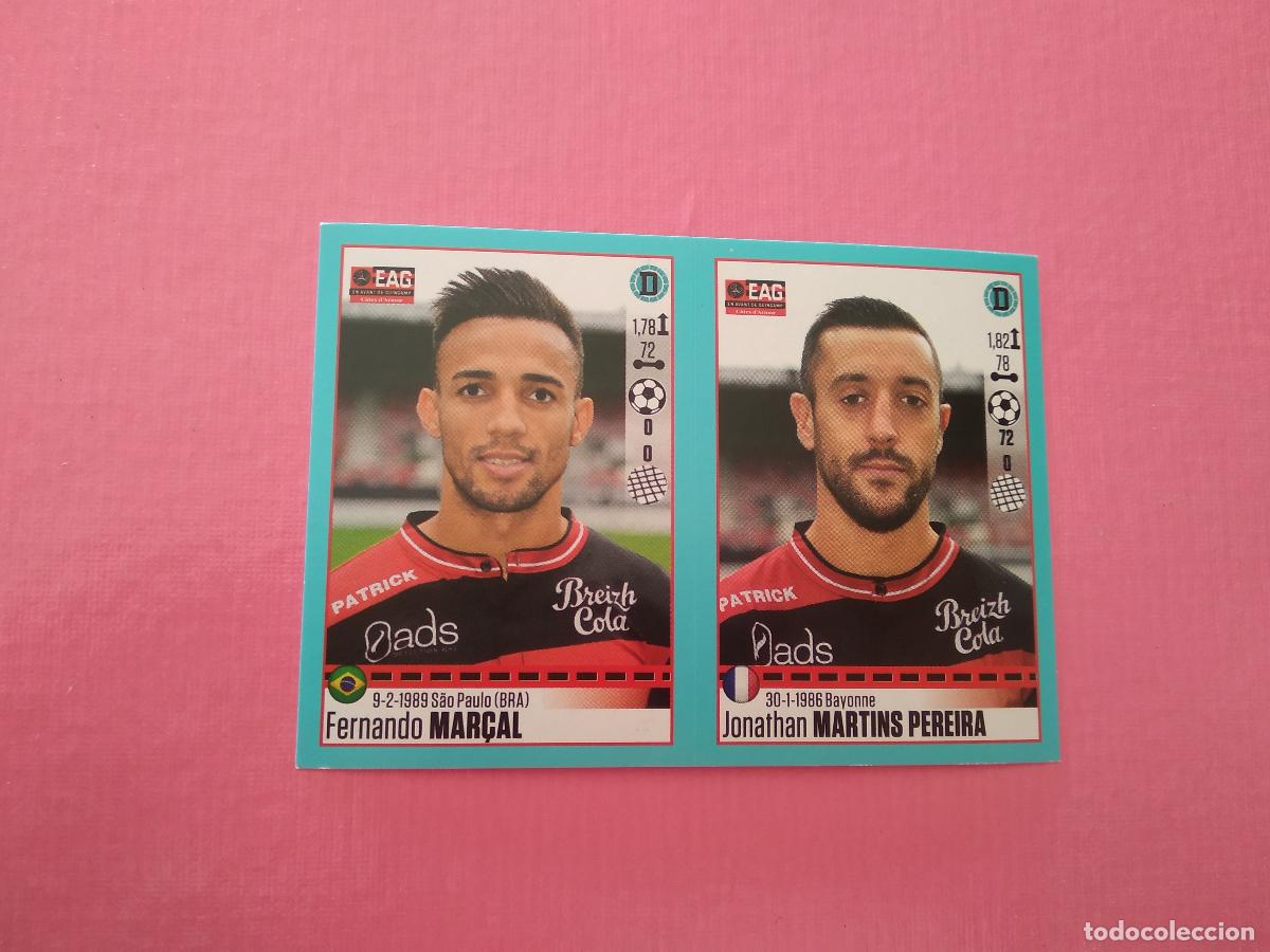 Fu&szlig;ball-Sticker: 236 MAR&Ccedil;AL 237 MARTINS PEREIRA EAG CROMO FUTBOL PANINI LIGUE 1 FOOT 2016-2017 LIGA FRANCIA 16-17
