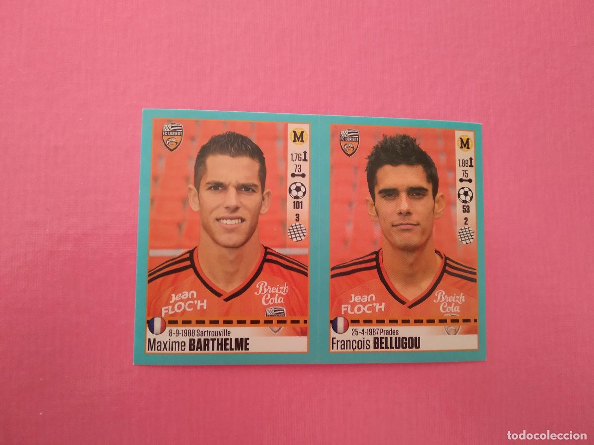 Fu&szlig;ball-Sticker: 324 BARTHELME 325 BELLUGOU LORIENT CROMO FUTBOL PANINI LIGUE 1 FOOT 2016-2017 LIGA FRANCIA 16-17
