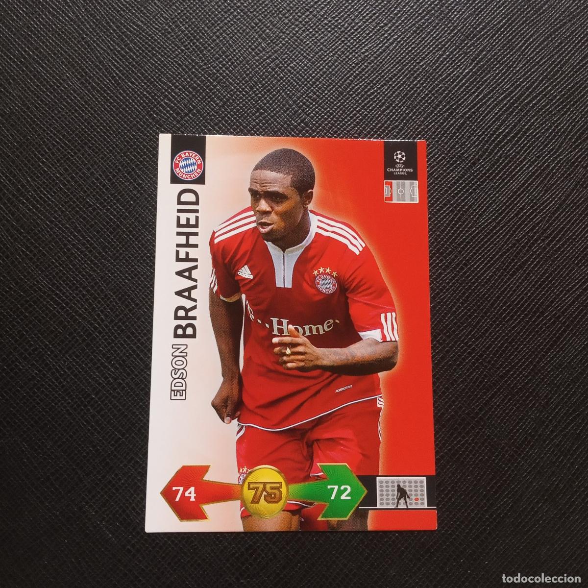 Cartes &agrave; collectionner de Football: BRAAFHEID BAYERN MUNICH PANINI CHAMPIONS LEAGUE SUPER STRIKES 2009 2010 09 10 - A108 PG10