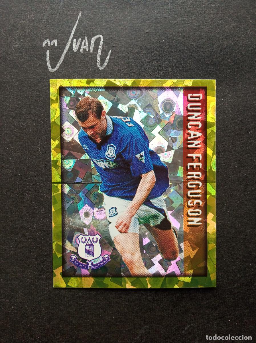 Cromos de f&uacute;tbol: N&ordm; 76 FERGUSON EVERTON ⚽ MERLIN &reg; PREMIER LEAGUE KICK OFF 1997 1998 97 98 SIN PEGAR NUNCA PEGADO
