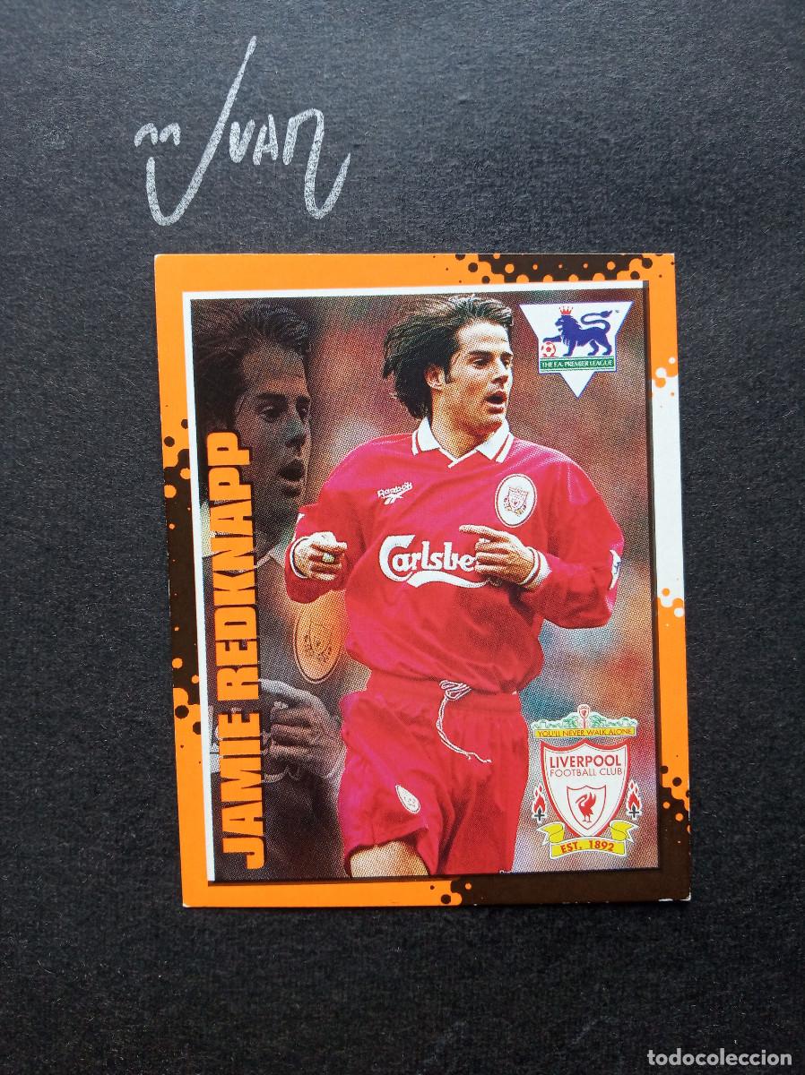 Figurine di Calcio: N&ordm; 119 JAMIE REDKNAPP LIVERPOOL ⚽ MERLIN &reg; PREMIER LEAGUE KICK OFF 1997 1998 97 98 SIN PEGAR