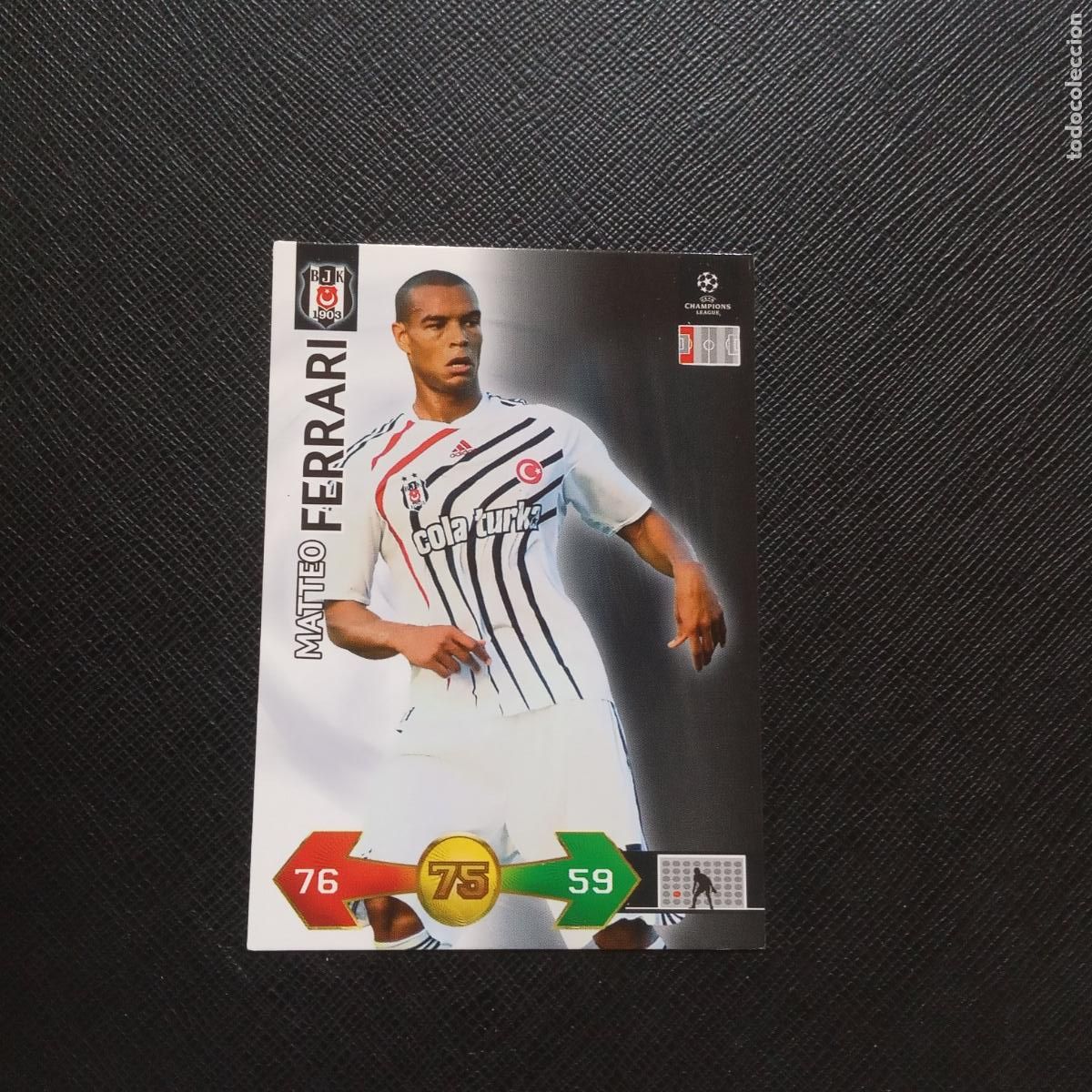 Cromos de f&uacute;tbol: FERRARI BETSIKAS PANINI CHAMPIONS LEAGUE SUPER STRIKES 2009 2010 09 10 - A108 PG73