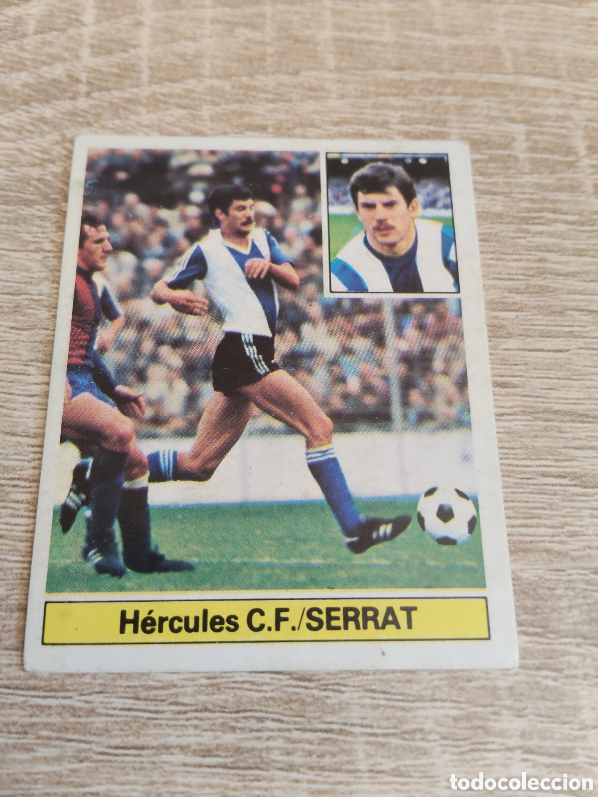Cromos de F&uacute;tbol: Serrat H&eacute;rcules liga 1981 1982 81 82 ediciones este