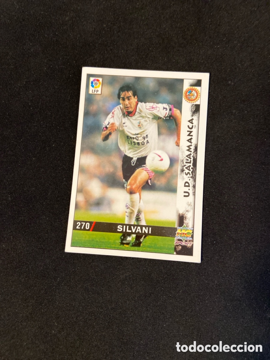 Fu&szlig;ball-Sticker: SILVANI 270 (SALAMANCA) MUNDICROMO 1998-1999 98 99 FICHAS LIGA F-1
