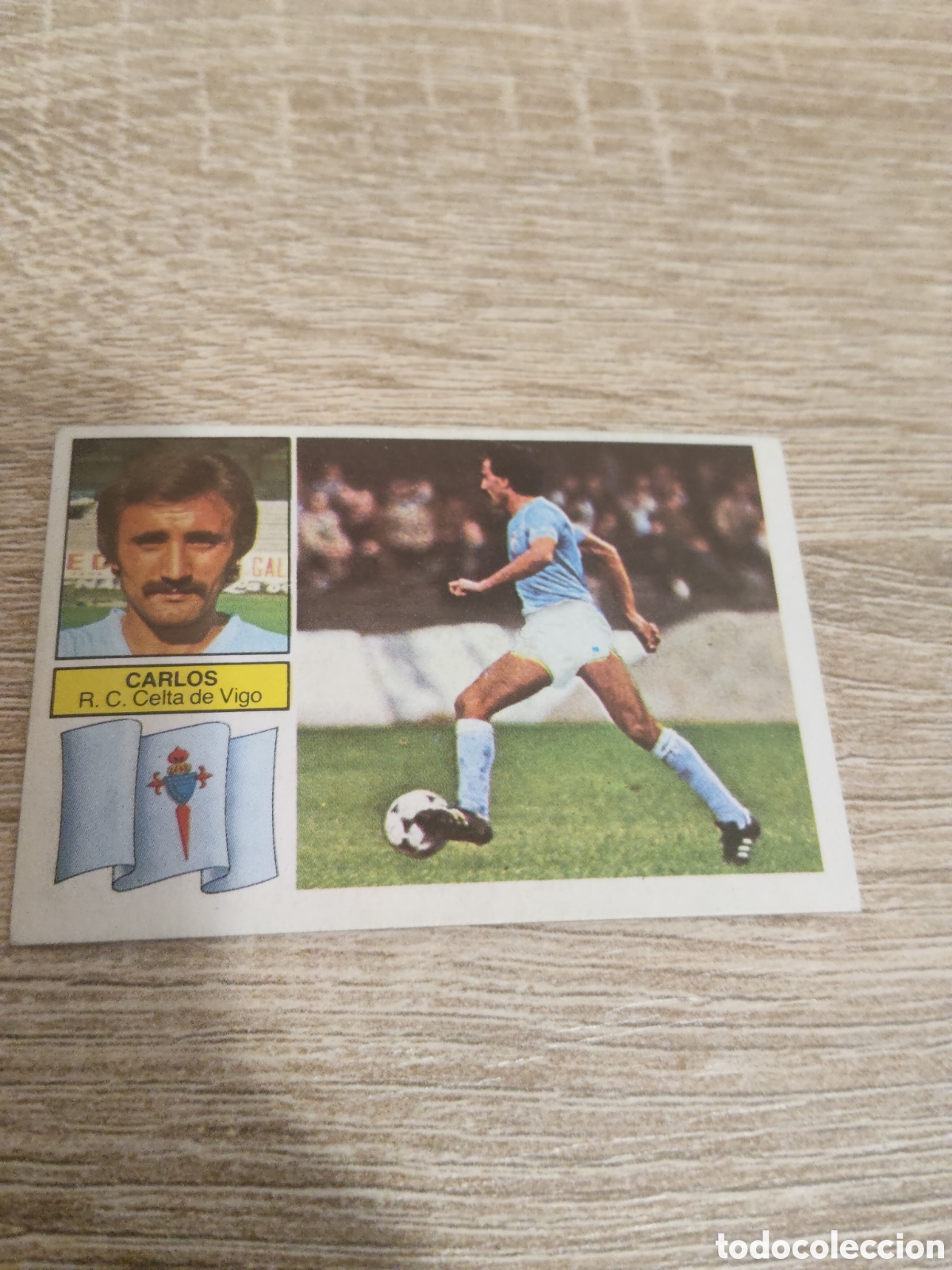 Cromos de F&uacute;tbol: Carlos Celta de Vigo liga 1982 1983 82 83 ediciones este