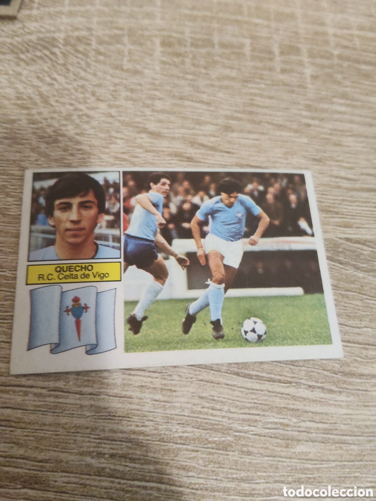 Cromos de F&uacute;tbol: Quecho Celta de Vigo liga 1982 1983 82 83 ediciones este