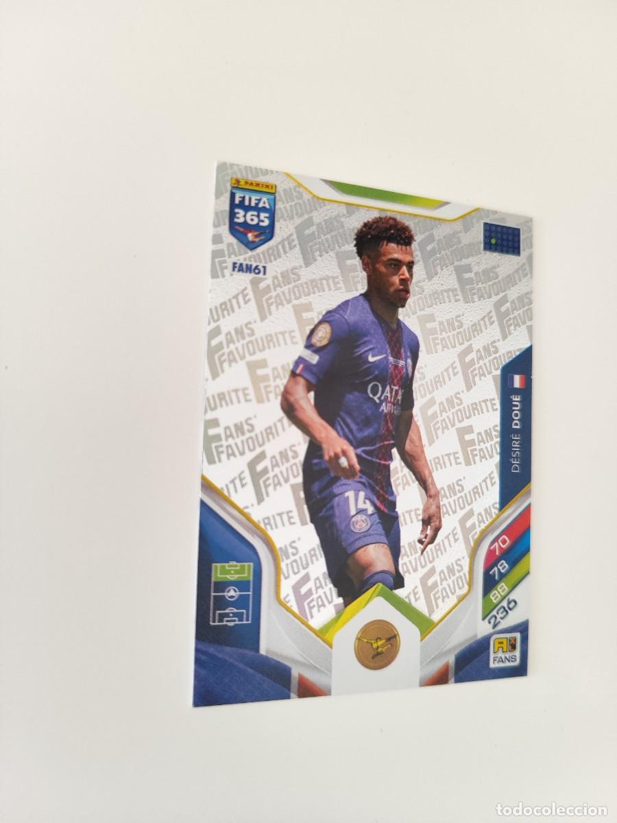 Football Stickers: FAN61 FIFA 365 2026 ADRENALYN XL D&Eacute;SIR&Eacute; DOU&Eacute; PARIS SAINT-GERMAIN FANS' FAVOURITE PANINI 26 2025 25