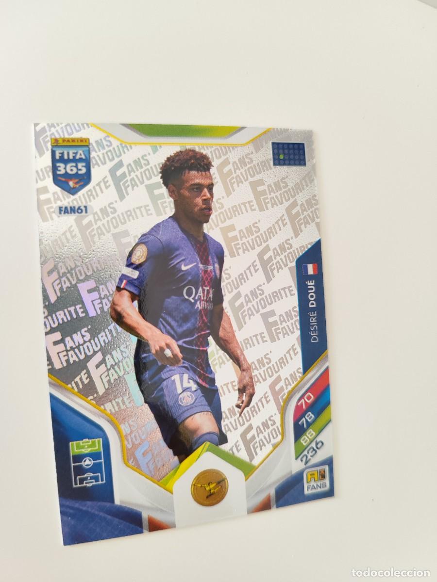 Cromos de f&uacute;tbol: FAN61 FIFA 365 2026 ADRENALYN XL D&Eacute;SIR&Eacute; DOU&Eacute; PARIS SAINT-GERMAIN FANS' FAVOURITE PANINI 26 2025 25