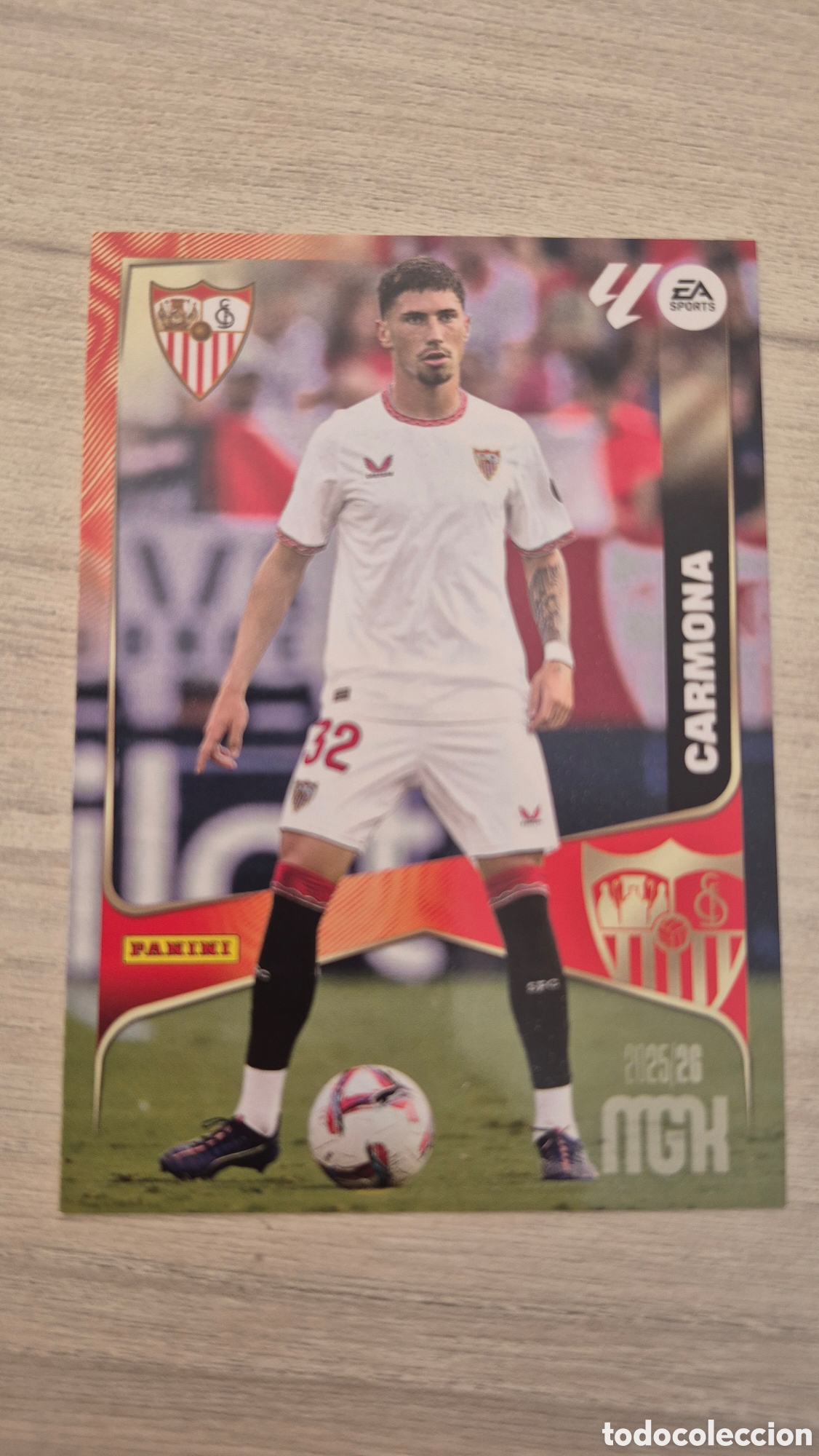 Fu&szlig;ball-Sticker: N&deg;328 Carmona Megacracks 25/26