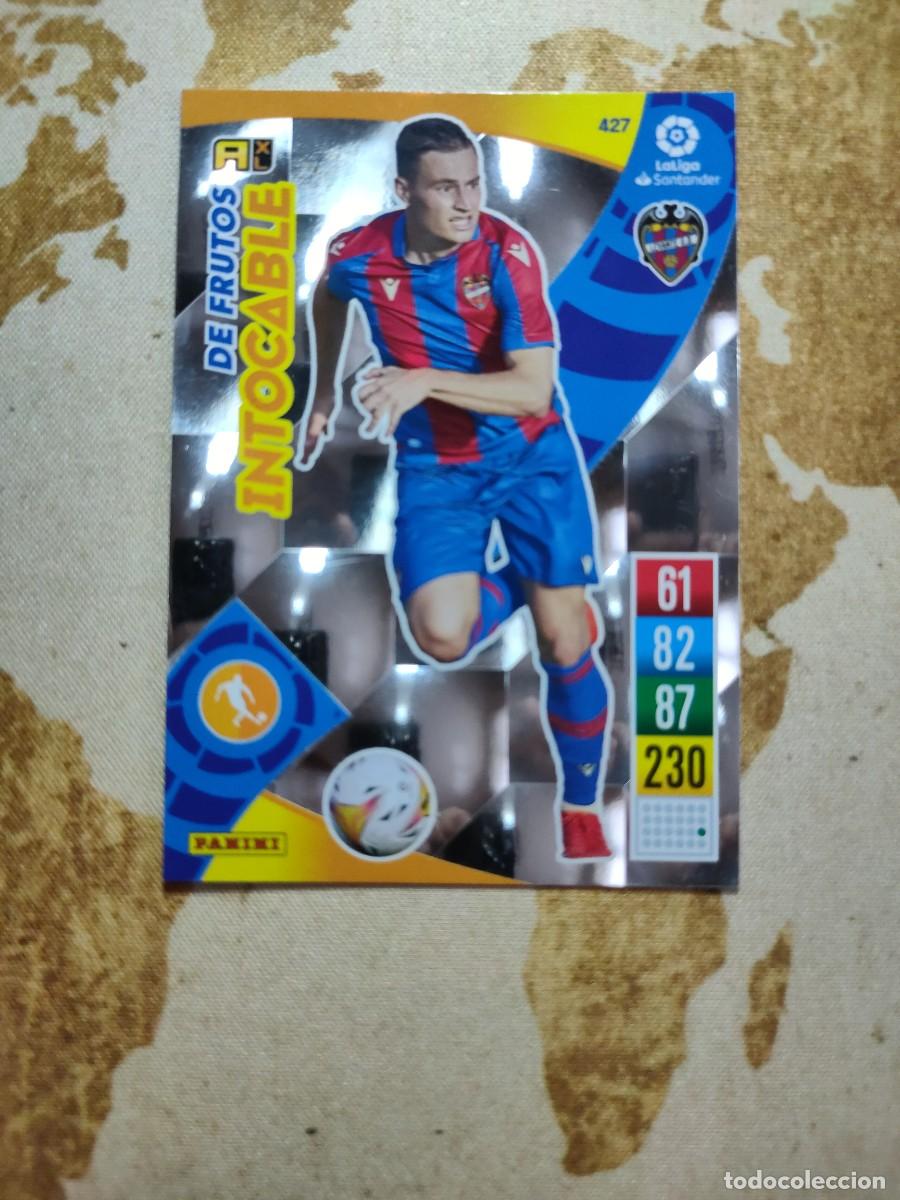 Cromos de f&uacute;tbol: Adrenalyn Intocable 427 DE FRUTOS 2021-22