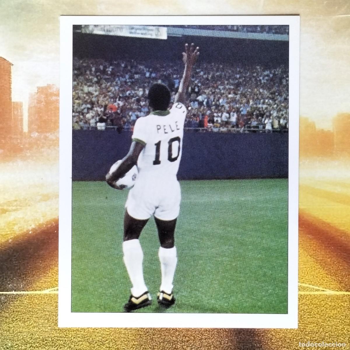 Cromos de f&uacute;tbol: #8 Pele - Brasil | 2005 Sporting Profile Pele - Foto 1