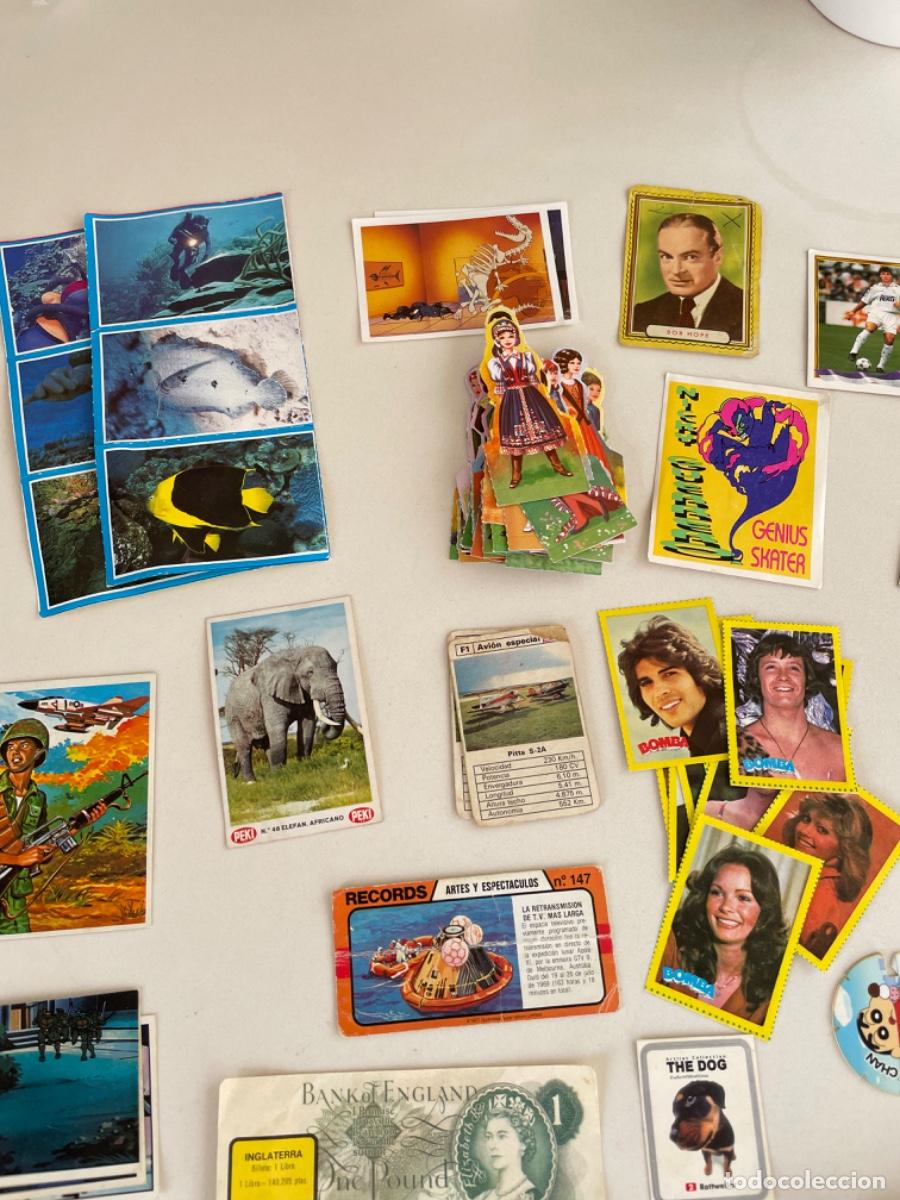 Cartes &agrave; collectionner de Football: LOTE CROMOS ESTE, BOLLYCAO, ET, TORTUGAS NINJA, KRAKS LIGA, MOTOR, STAR WARS, R&Eacute;CORDS, F&Uacute;TBOL